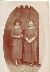 Photograph - Sepia print, Two Women, 1922-1923