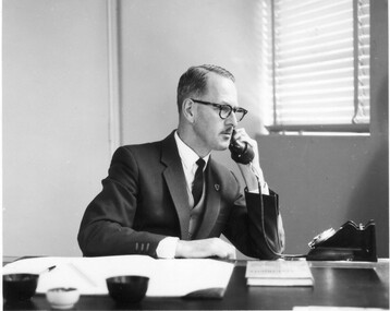 Photograph - Black and white print, T.H. Kneen, 1964
