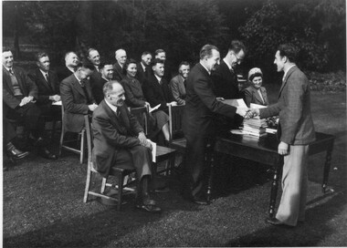 Photograph - Black and white print, Graduation of C.R.T.S. Students 1948, 1948