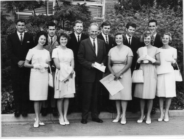 Photograph - Black and white prints and negatives, 1963 Graduation, 1963