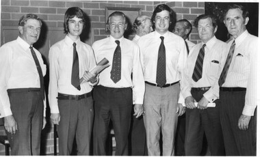 Photograph - Black and white prints and negatives, Information Branch Victorian Department of Agriculture, Official Opening of Student Amenities Building, 1973