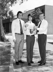 Photograph - Black and white print, Information Branch Victorian Department of Agriculture, Opening of Student Amenities Building, 1973