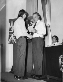 Photograph - Black and white print, Information Branch Victorian Department of Agriculture, Graduation Ceremony 1973, 1973