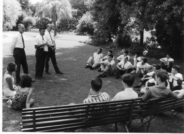 Photograph - Black and white print, Publicity Branch Victorian Department of Agriculture, New Students 1964, 1964