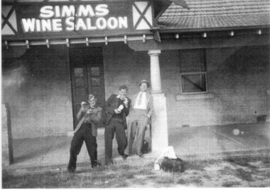 Photograph - Black and white print, "Show Me the Way to Go Home" C.R.T.S. Students, 1947
