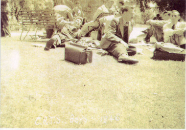 Photograph - Black and white print, C.R.T.S. Students Burnley 1948, 1948