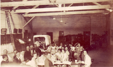Photograph - Black and white print, Break-up of the 1929 School Year, 1929
