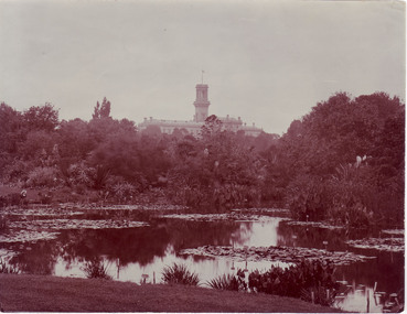 Photograph - Black and white and sepia prints, View of Botanic Gardens, Unknown