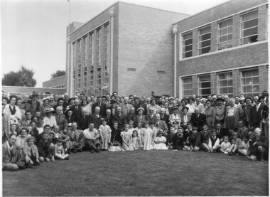 Photograph - Black and white print, Poultry Breeders Field Day, 1953