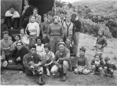 Photograph - Black and white print, Tidal River Excursion, 1955