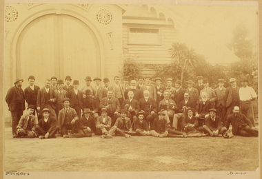 Photograph - Colour print, A.E. Bennett, Members of the Horticultural Board of Advice, Staff and Students, 1894-1990