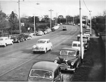 Photograph - Black and white print, Parking for Pruning Demonstration, c. 1946