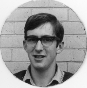 Photograph - Black and white print, College photographs, Ross Everard, c. 1968