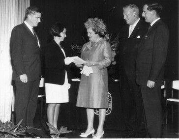 Photograph - Black and white print, Information Branch Victorian Department of Agriculture, Graduation 1968, 1968