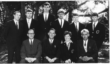 Photograph - Black and white print, Information Branch Victorian Department of Agriculture, Sports Council 1968, 1968