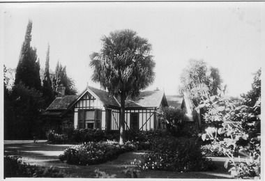 Photograph - Black and white print, Principal's Residence, 1940's
