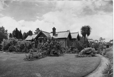 Photograph - Sepia prints, Principal's Residence, 1909-1920