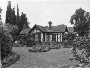 Photograph - Black and white print, Principal's Residence, 1950