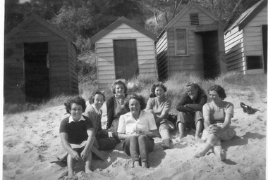 Photograph - Black and white print, Helen Dudley, Excursion, 1944