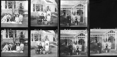 Photograph - Black and white print, The Kneen Family, 1967
