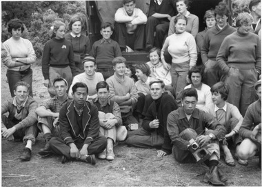 Photograph - Black and white print, Tidal River Excursion, 1955