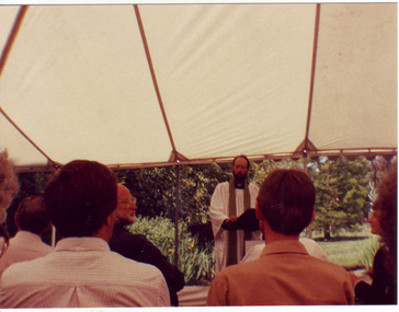 Photograph - Colour print, Elaine Pearce, Service to Mark the Centenary Year, 1991