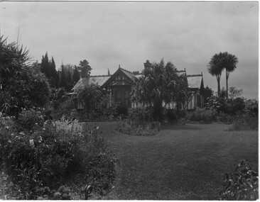 Photograph - Black and white print, Principal's Residence, 1909