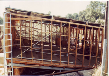 Photograph - Colour print, Quad 6 Lecture Theatre Under Construction, 1980-1981
