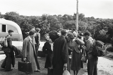 Album - Black and white negatives and prints, John Sutherland, John L. Sutherland Collection, c. 1954