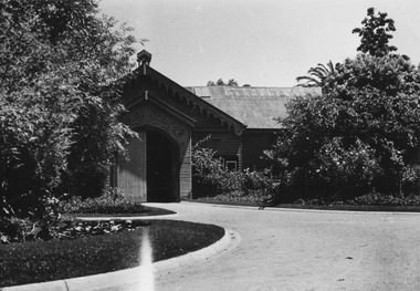 Photograph - Black and white print, E.M. Gibson, The School Building, March/April 1942
