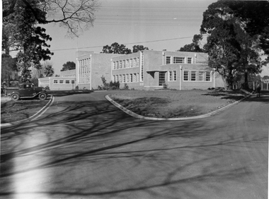 Photograph - Black and white print, E.M. Gibson, 1947
