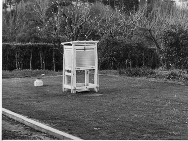 Photograph - Black and white print, E.M. Gibson, Weather Station, 1947