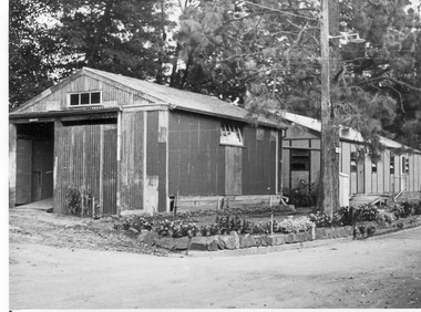 Photograph - Black and white print, E.M. Gibson, Agrostology Branch Temporary Building, Late 1940's