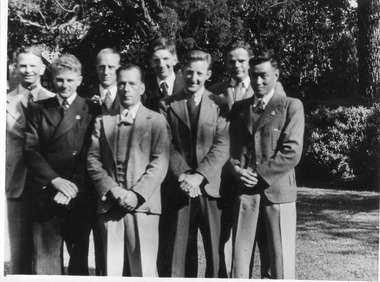 Photograph - Black and white print, E.M. Gibson, 27 November 1947