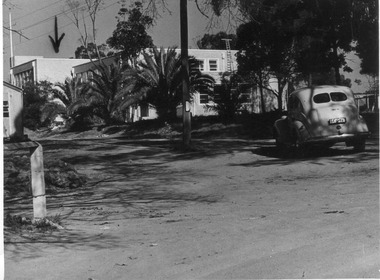 Photograph - Black and white print, E.M. Gibson, Construction Administration Building, 24 July 1948