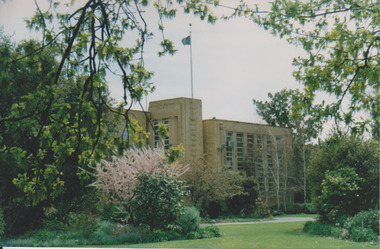 Photograph - Colour prints and negatives, Administration Building and Garden Views, 1990