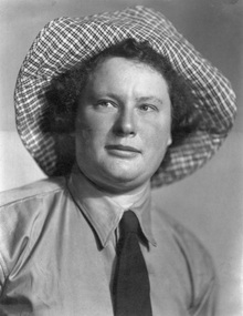 Photograph - Black and white print, Julian Smith, The Land Girl, 1939-1945