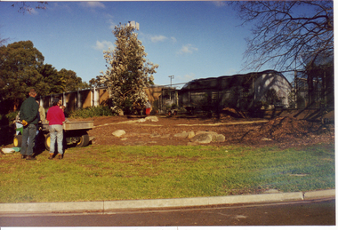 Photograph - Colour print, Jan Chamberlain, Ellis Stones Rockery Refurbishment, c. 1999