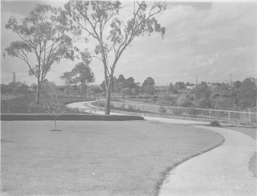 Photograph - Black and white print, A.W. Jessep, Entrance Road From the Plant Research laboratory to Swan Street, December 1932