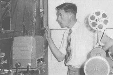 Photograph - Black and white print, Graeme Muntz, 1955