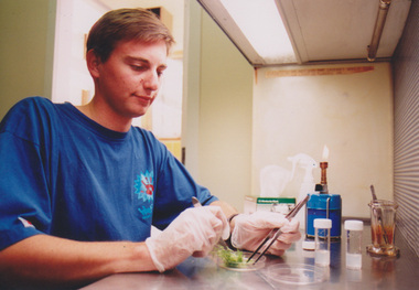 Photograph - Colour print, Student in the Nursery, Unknown