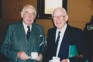 Photograph - Colour print, Frank Keenan and Ray Marginson, 2001