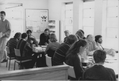 Album - Black and white and colour prints, Staff Photographs, c. 1990