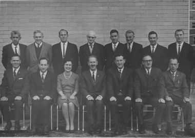 Photograph - Black and white prints, L. H. Mettzeling, Student and Staff Groups, 1960-1970