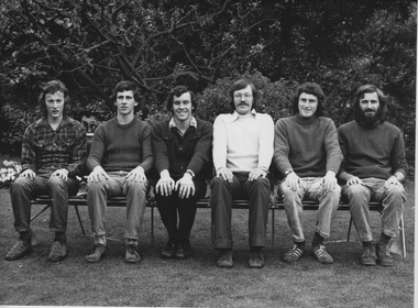 Photograph - Black and white prints, Information Branch Victorian Department of Agriculture, Sports Teams, 1975