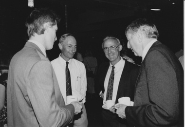 Photograph - Black and white prints and negatives, AGFA, Graduation 1990 Staff, 1990