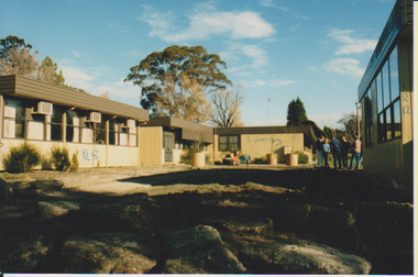 Photograph - Colour prints, James (Jim) Pleasance, Quad Classrooms and Library, 1981-1982