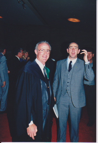 Photograph - Colour prints, Peter Wood at Burnley Graduation, April 1991
