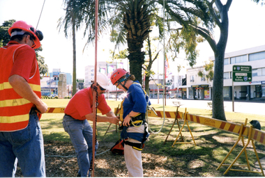 Photograph - Colour prints and negatives, Denise Johnstone, Australian Tree Climbing Champs, 1999