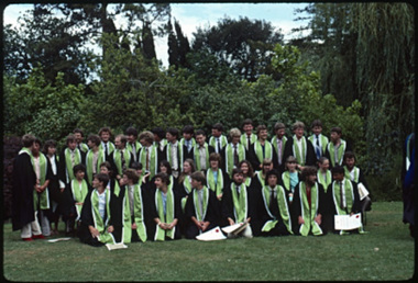 Album - Slides, Kodachrome, Graduation 1983, Dec 1983